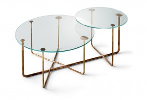 Connection double coffee table